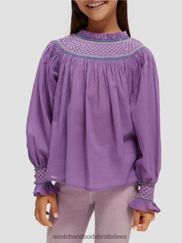 deti oblečenie hrozno Scotch & Soda trička s dlhým rukávom 4ZV00D741