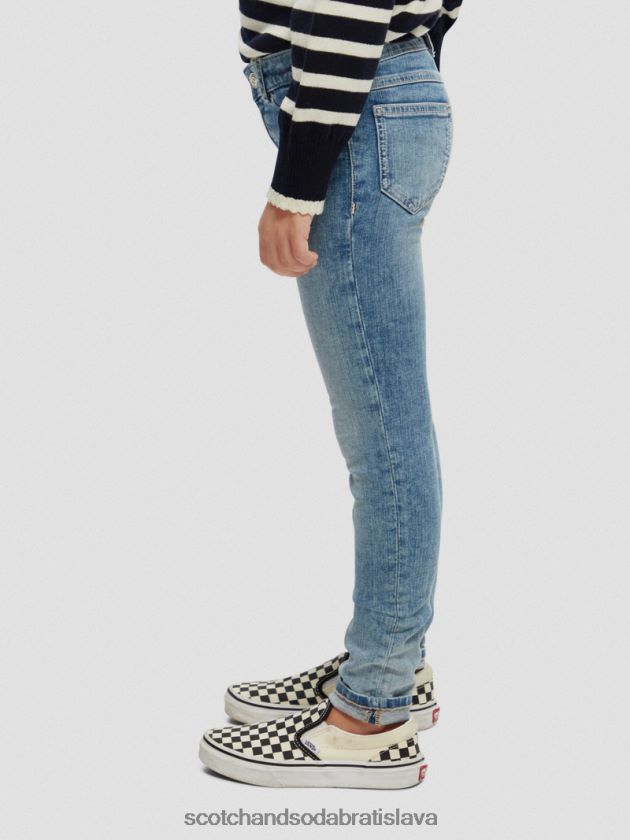 deti oblečenie honba za pokladom Scotch & Soda džínsy la milou skinny fit 4ZV00D760