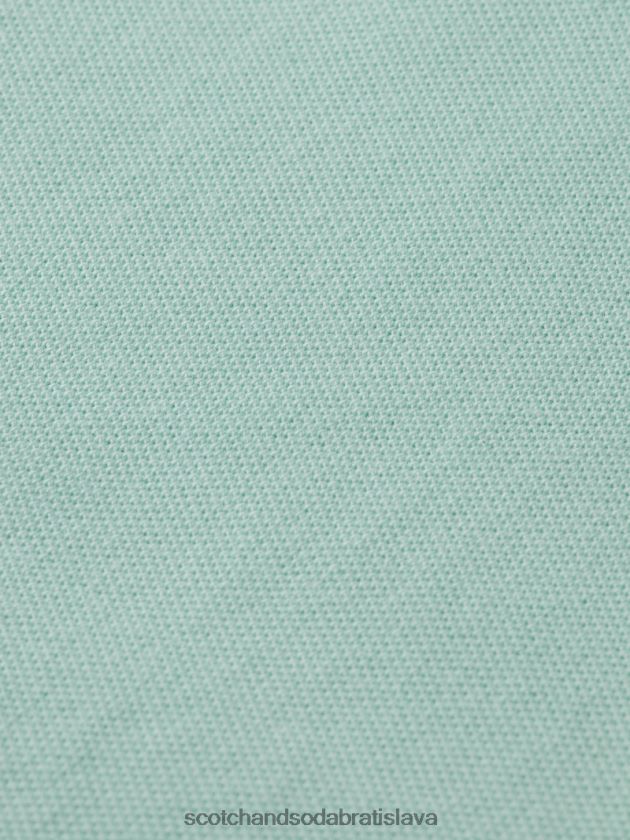 deti oblečenie mäta Scotch & Soda pique pólo farbené na odeve 4ZV00D782