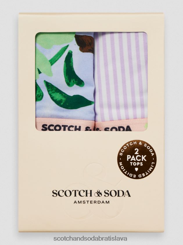deti oblečenie combo b Scotch & Soda 2-balenie braletového topu 4ZV00D763