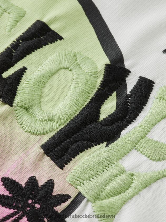 deti oblečenie off white Scotch & Soda tričko zrodené pre lásku k umeleckým dielam 4ZV00D742