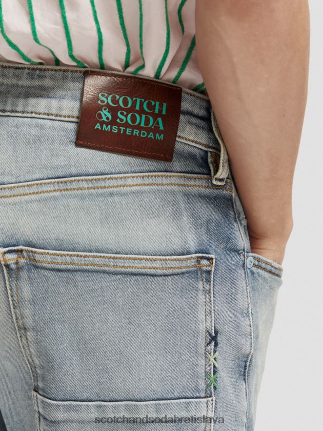 muži oblečenie prvý bzukot Scotch & Soda džínsy ralston regular slim fit 4ZV00D587