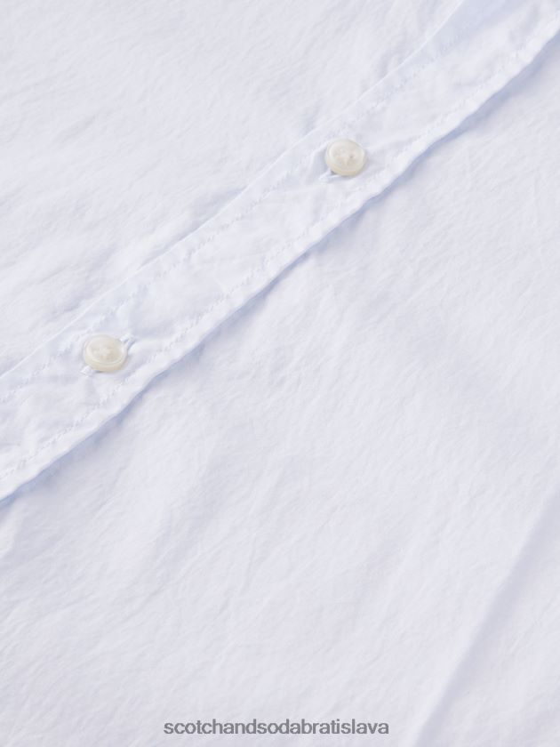 muži oblečenie Modrá Scotch & Soda nevyhnutná organická slim fit košeľa 4ZV00D311