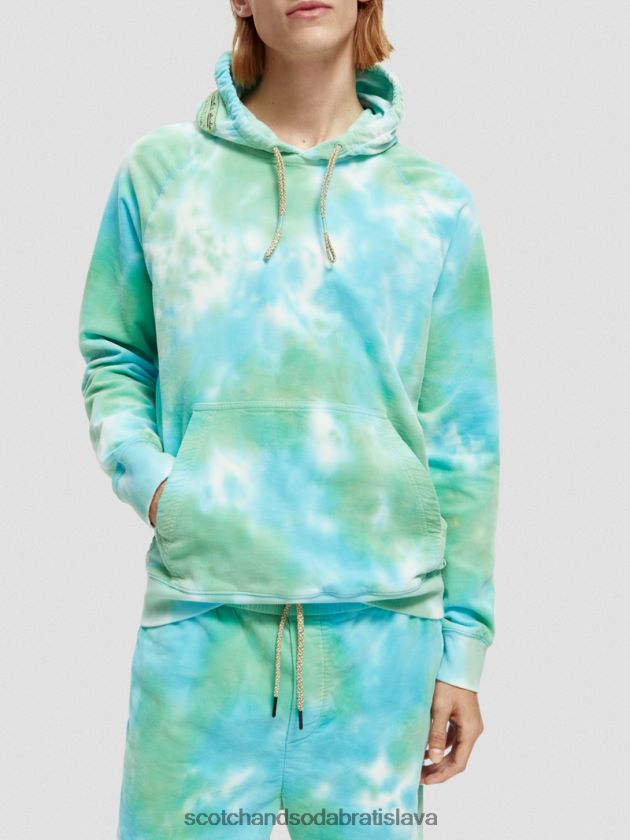 muži oblečenie combo x Scotch & Soda mikina s kapucňou z organickej bavlny 4ZV00D510