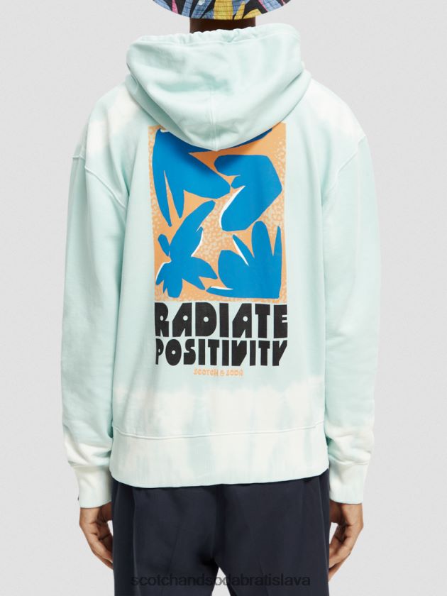 muži oblečenie kombo c Scotch & Soda mikina s kapucňou z organickej bavlny 4ZV00D551