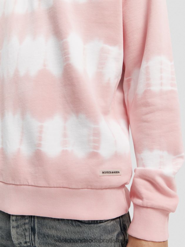 muži oblečenie ruža Scotch & Soda viazaná mikina uvoľneného strihu 4ZV00D545