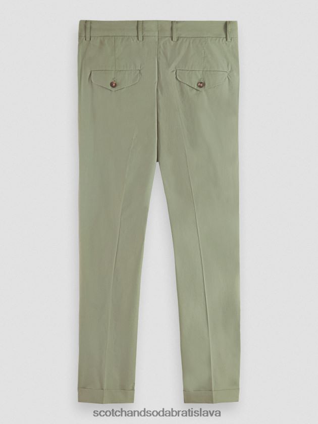 muži oblečenie armády Scotch & Soda čierny popelín chino 4ZV00D502