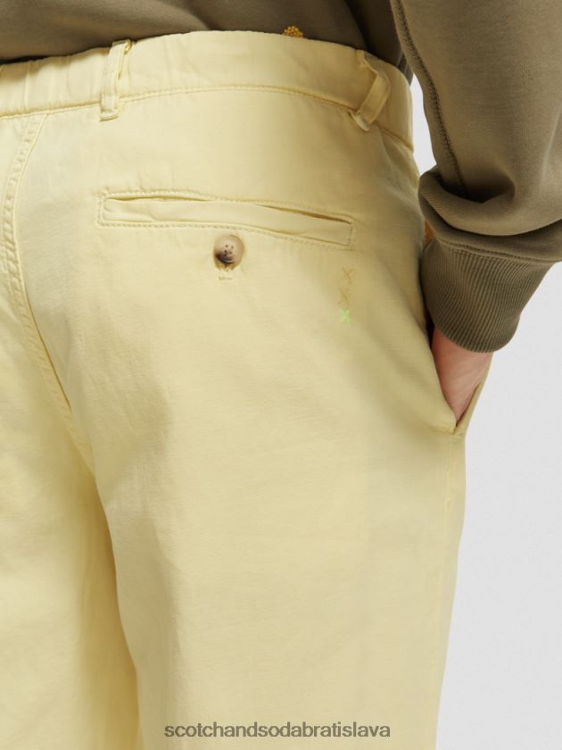 muži oblečenie banán Scotch & Soda drift pravidelného kužeľa strihového odevu farbeného joggera 4ZV00D490