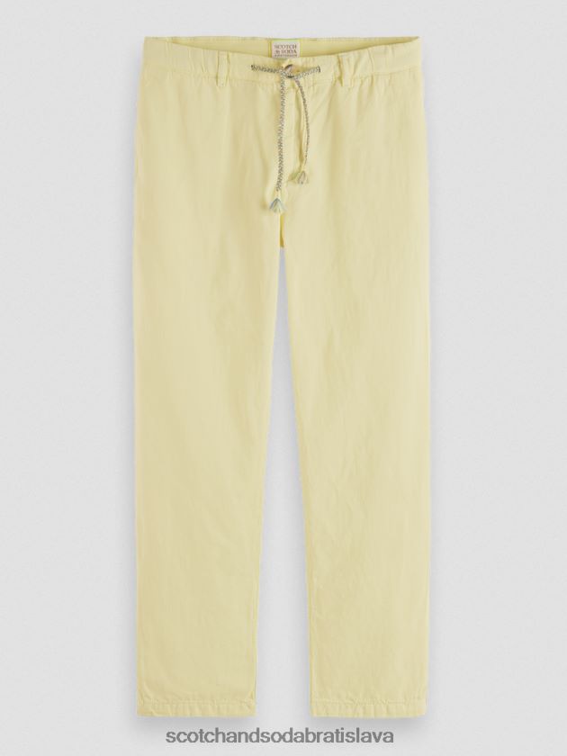 muži oblečenie banán Scotch & Soda drift pravidelného kužeľa strihového odevu farbeného joggera 4ZV00D490