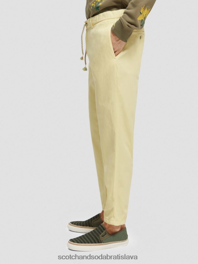 muži oblečenie banán Scotch & Soda drift pravidelného kužeľa strihového odevu farbeného joggera 4ZV00D490