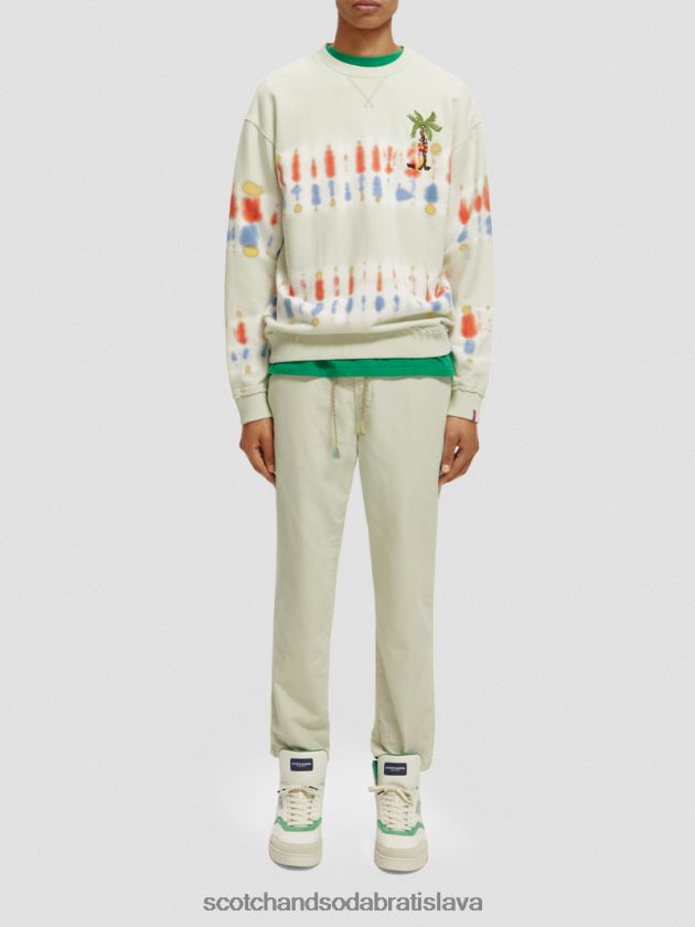 muži oblečenie mäta Scotch & Soda drift pravidelného kužeľa strihového odevu farbeného joggera 4ZV00D489