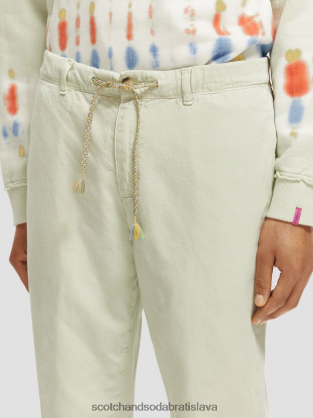 muži oblečenie mäta Scotch & Soda drift pravidelného kužeľa strihového odevu farbeného joggera 4ZV00D489