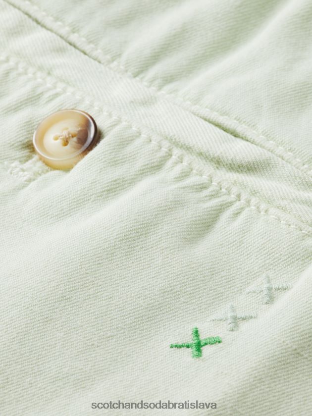 muži oblečenie mäta Scotch & Soda drift pravidelného kužeľa strihového odevu farbeného joggera 4ZV00D489