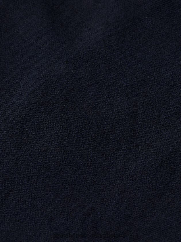 muži oblečenie námorný Scotch & Soda Warren rovný noha ľan-zmiešaný jogger 4ZV00D478