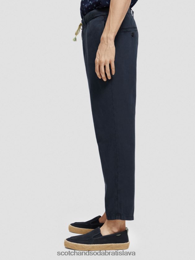 muži oblečenie námorníctvo Scotch & Soda drift pravidelného kužeľa strihového odevu farbeného joggera 4ZV00D491