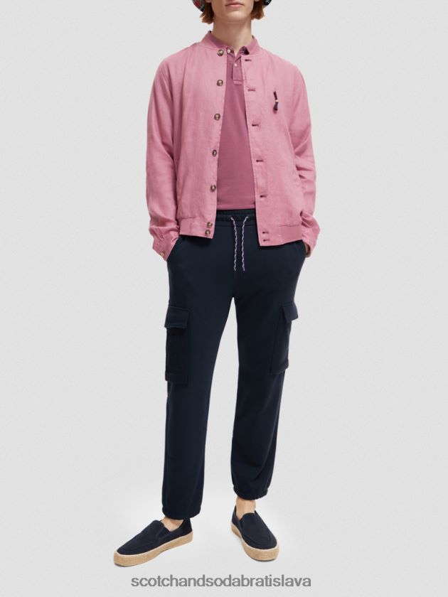 muži oblečenie noc Scotch & Soda jogger z organickej bavlny s nákladnými vreckami 4ZV00D493