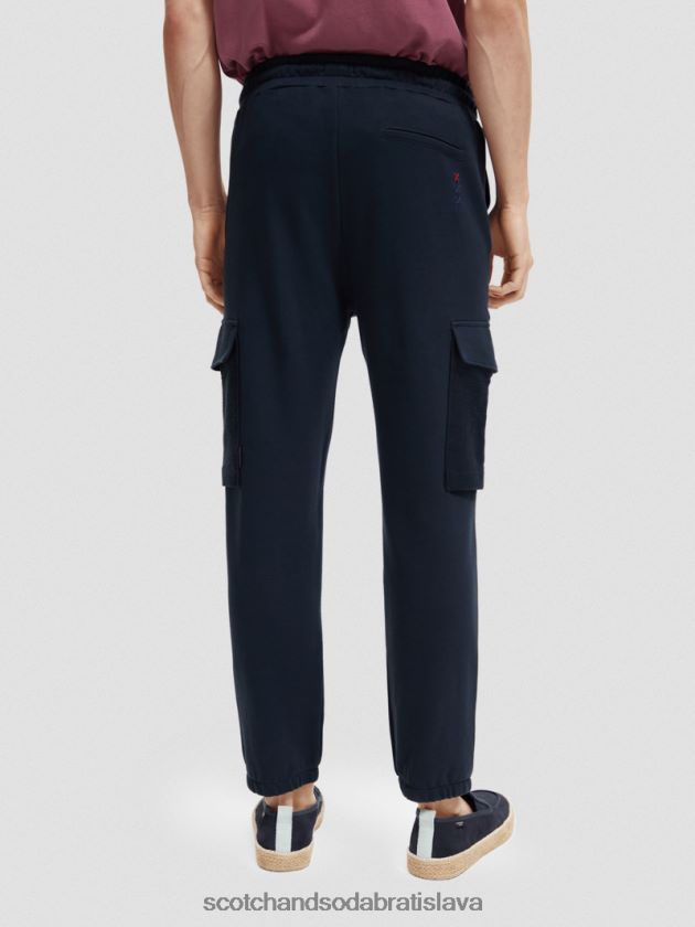 muži oblečenie noc Scotch & Soda jogger z organickej bavlny s nákladnými vreckami 4ZV00D493