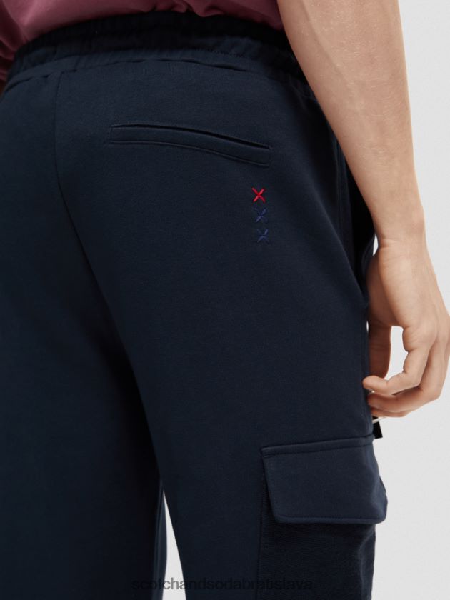 muži oblečenie noc Scotch & Soda jogger z organickej bavlny s nákladnými vreckami 4ZV00D493