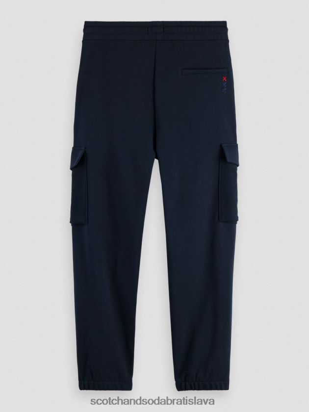 muži oblečenie noc Scotch & Soda jogger z organickej bavlny s nákladnými vreckami 4ZV00D493