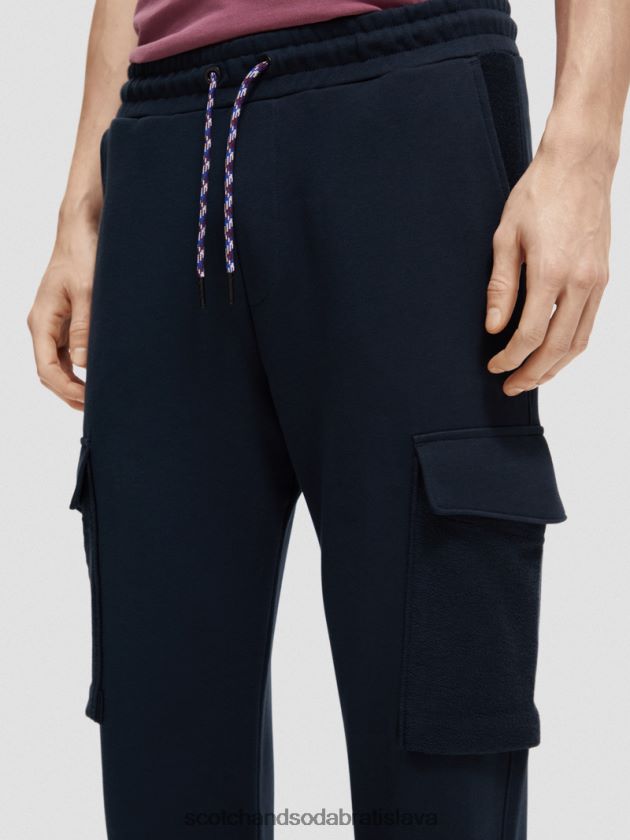 muži oblečenie noc Scotch & Soda jogger z organickej bavlny s nákladnými vreckami 4ZV00D493