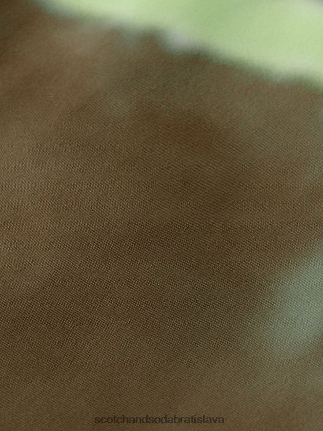 muži oblečenie armádne farbivo na kravaty Scotch & Soda plavkové šortky strednej dĺžky s potlačou na viazanie 4ZV00D688