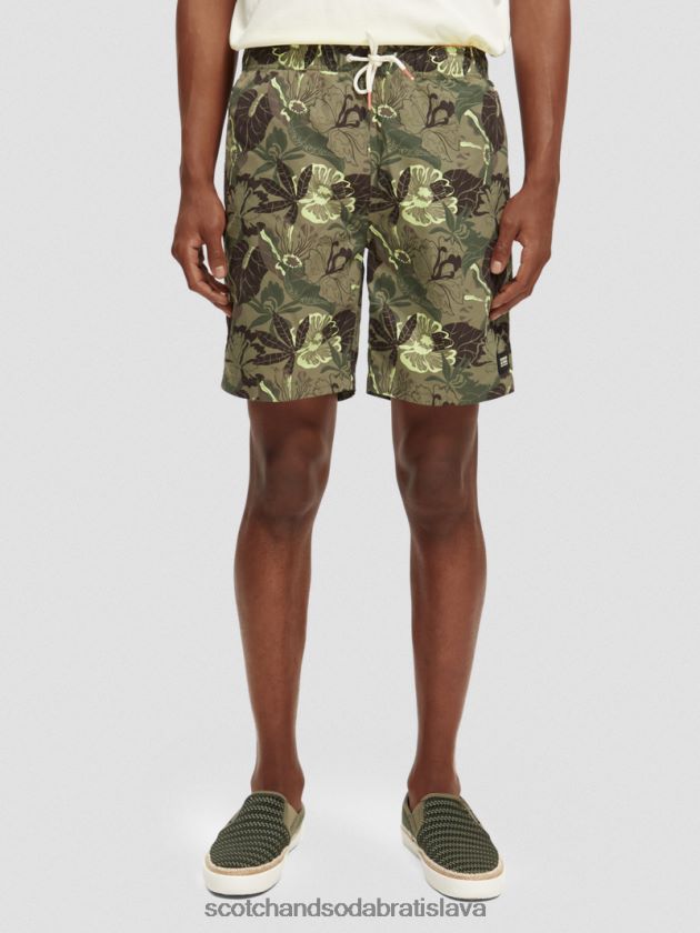 muži oblečenie camo kvetinový aop Scotch & Soda dlhé plavky s potlačou 4ZV00D676