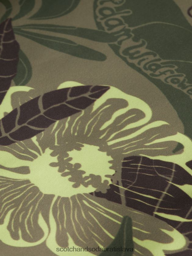 muži oblečenie camo kvetinový aop Scotch & Soda dlhé plavky s potlačou 4ZV00D676