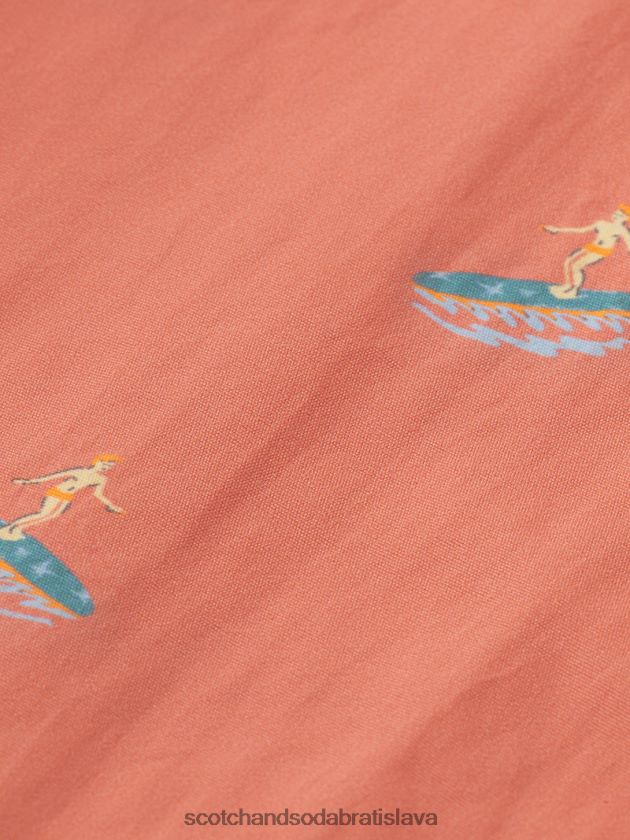 muži oblečenie flamingo surfer aop Scotch & Soda plavecké krátke nohavice s potlačou strednej dĺžky 4ZV00D670