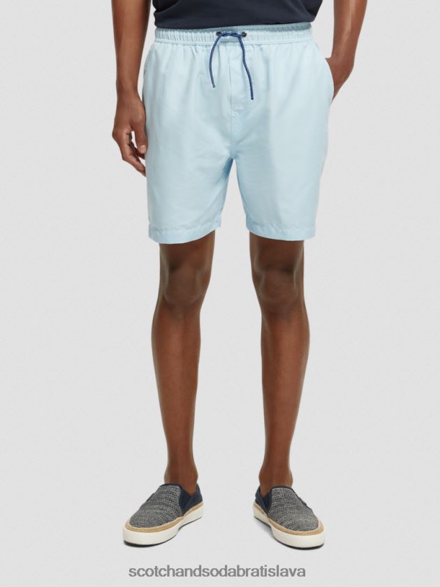 muži oblečenie morská modrá Scotch & Soda plavecké šortky strednej dĺžky 4ZV00D664