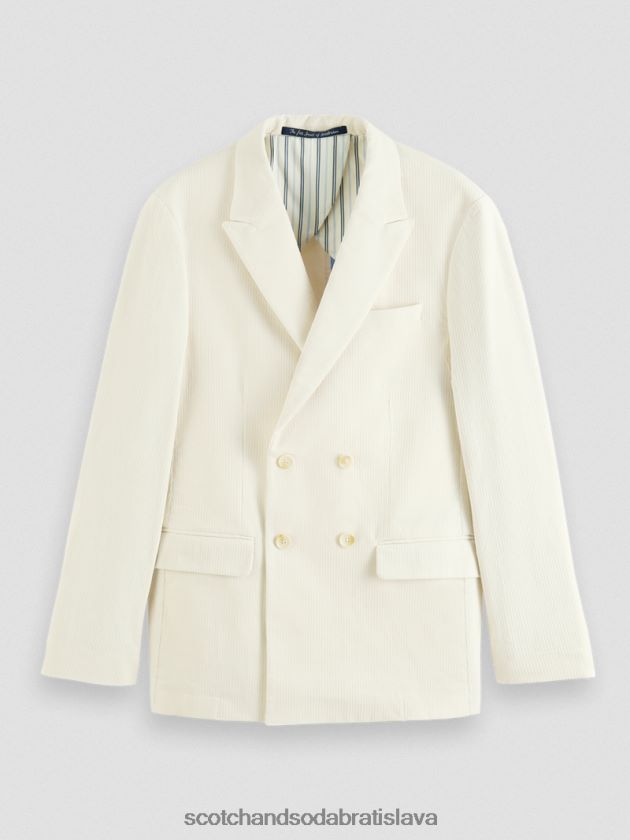 muži oblečenie súprava Scotch & Soda dvojradový manšestrový blejzer 4ZV00D662