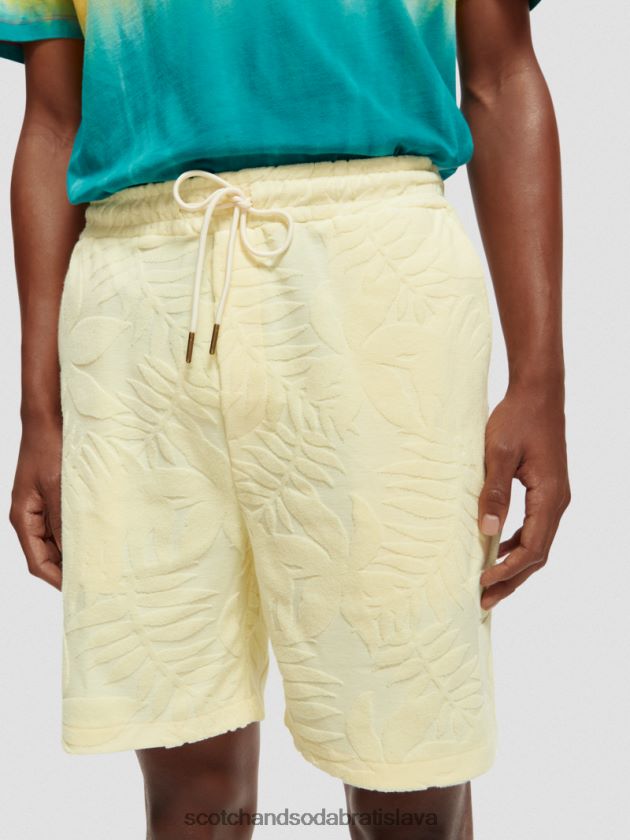 muži oblečenie banán Scotch & Soda žakárové šortky s potlačou 4ZV00D608