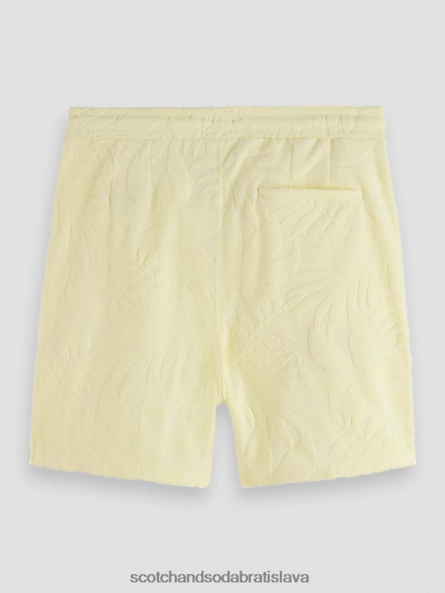 muži oblečenie banán Scotch & Soda žakárové šortky s potlačou 4ZV00D608