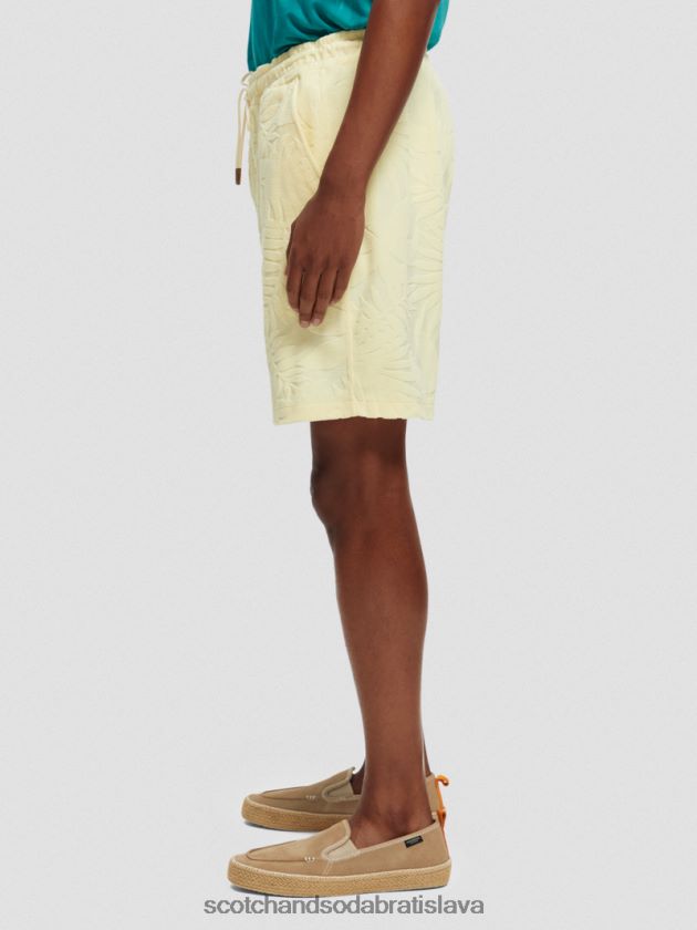 muži oblečenie banán Scotch & Soda žakárové šortky s potlačou 4ZV00D608