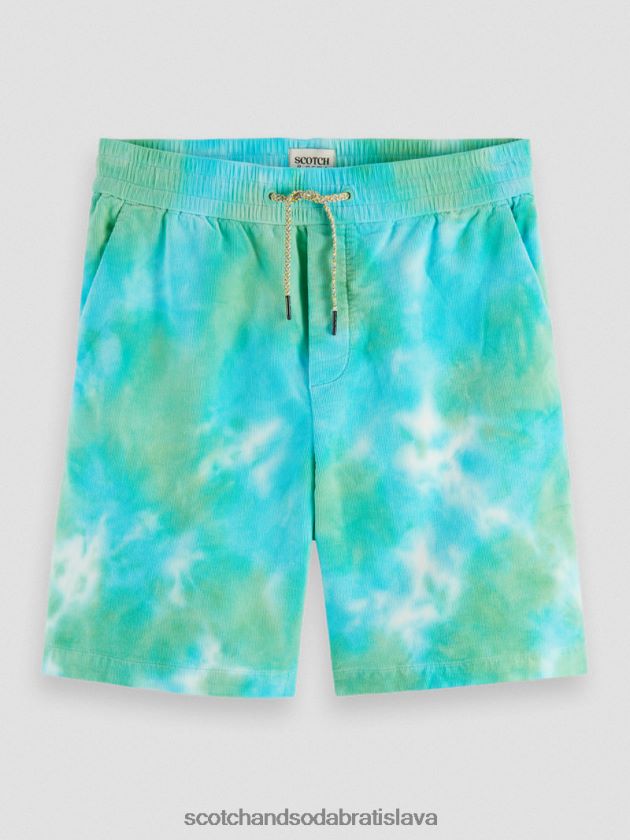 muži oblečenie combo x Scotch & Soda Manšestrové šortky uvoľneného strihu z organickej bavlny 4ZV00D595