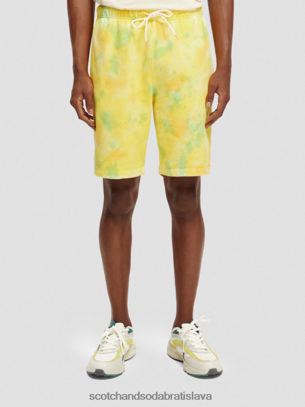 muži oblečenie žltá farba na kravaty Scotch & Soda zaväzovacie teplákové šortky uvoľneného strihu 4ZV00D614