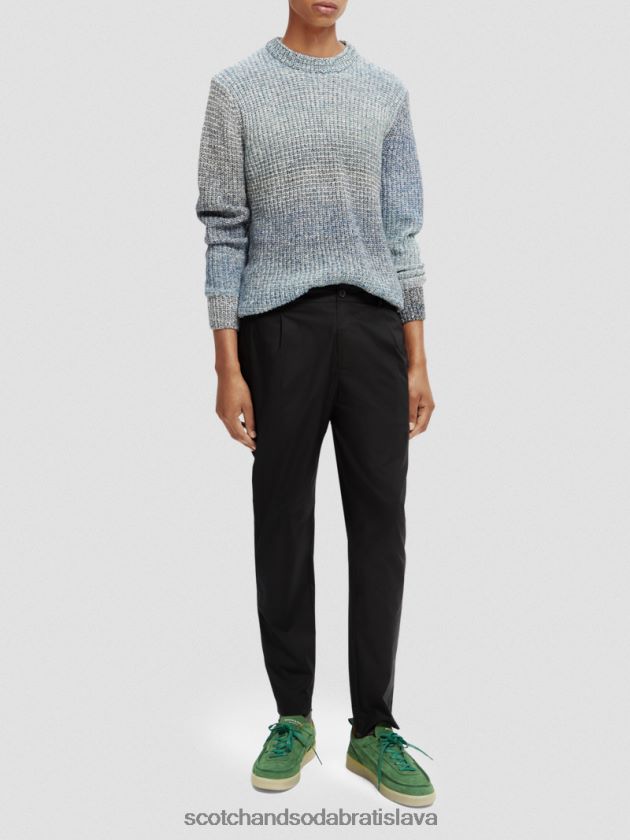 muži oblečenie combo a Scotch & Soda gradientný rebrový pletený sveter 4ZV00D633