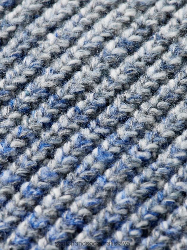 muži oblečenie combo a Scotch & Soda gradientný rebrový pletený sveter 4ZV00D633