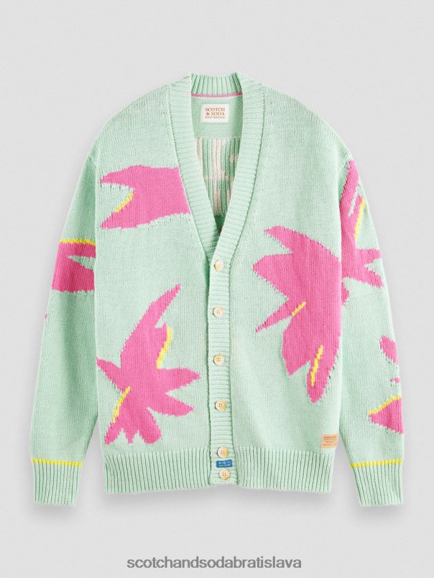 muži oblečenie combo a Scotch & Soda intarziový pletený kardigan 4ZV00D640