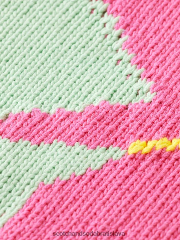 muži oblečenie combo a Scotch & Soda intarziový pletený kardigan 4ZV00D640