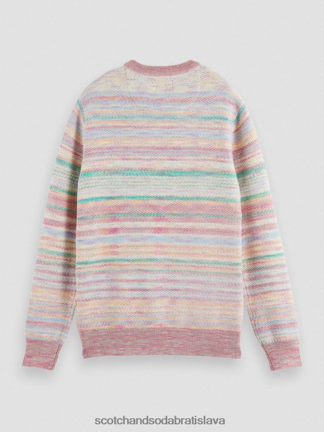 muži oblečenie combo a Scotch & Soda pletený pruhovaný sveter 4ZV00D634