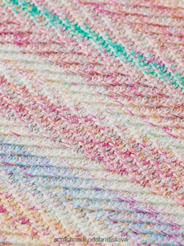 muži oblečenie combo a Scotch & Soda pletený pruhovaný sveter 4ZV00D634