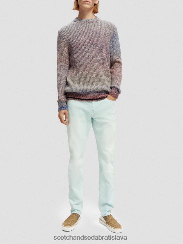 muži oblečenie combo b Scotch & Soda gradientný rebrový pletený sveter 4ZV00D632