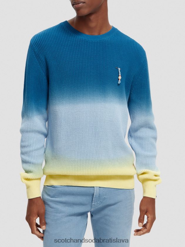 muži oblečenie kombinácia d Scotch & Soda organický sveter z hrubého úpletu na viazanie 4ZV00D648