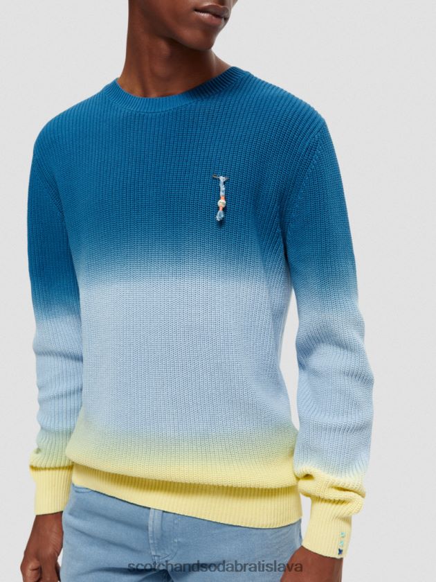 muži oblečenie kombinácia d Scotch & Soda organický sveter z hrubého úpletu na viazanie 4ZV00D648