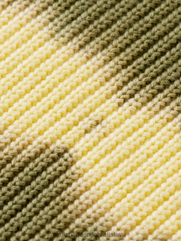 muži oblečenie kombo c Scotch & Soda organický sveter z hrubého úpletu na viazanie 4ZV00D649