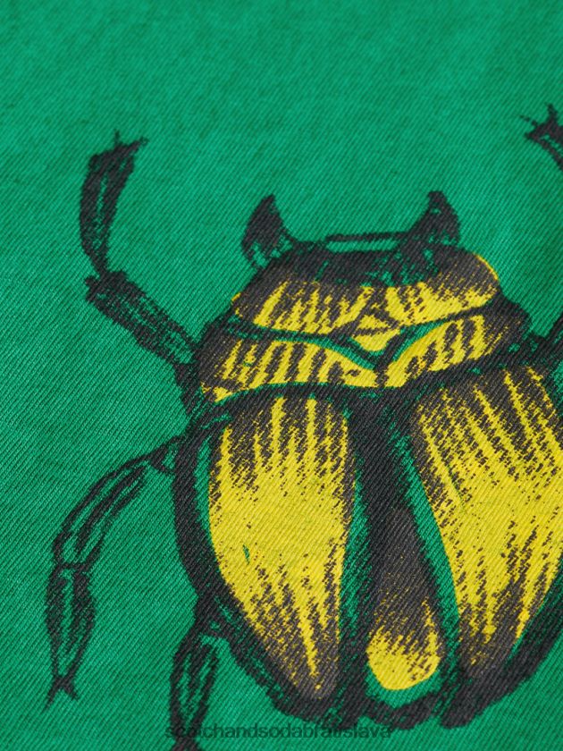 muži oblečenie amazonka Scotch & Soda vyprané umelecké tričko 4ZV00D447