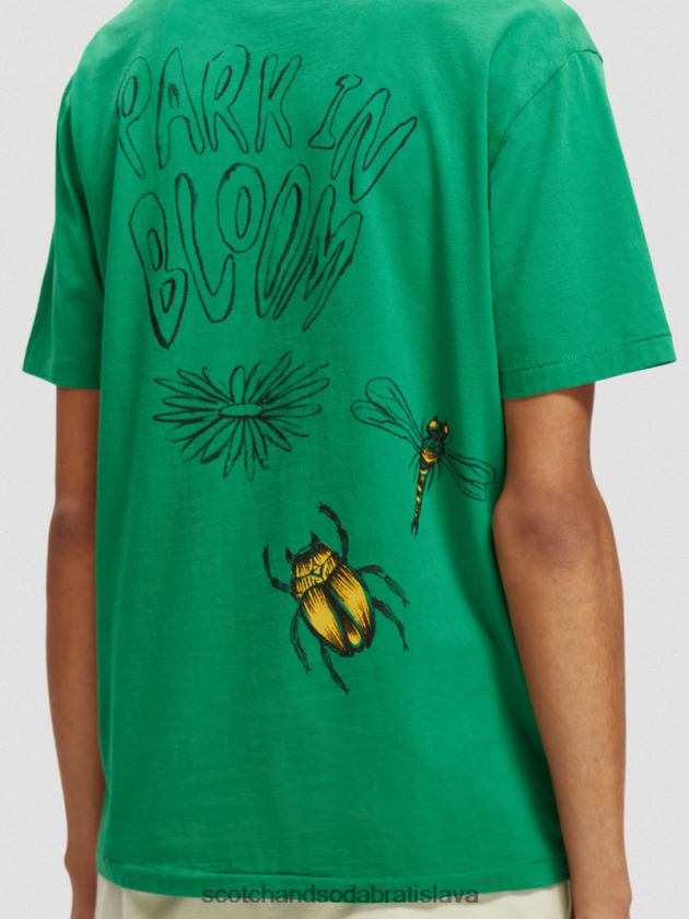 muži oblečenie amazonka Scotch & Soda vyprané umelecké tričko 4ZV00D447