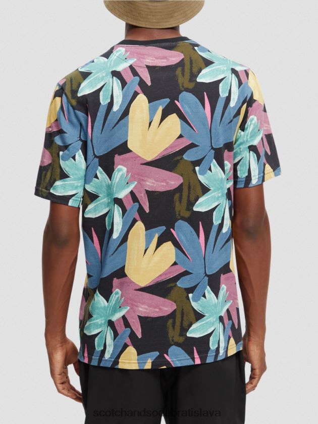 muži oblečenie combo a Scotch & Soda organické tričko s potlačou regular fit 4ZV00D364