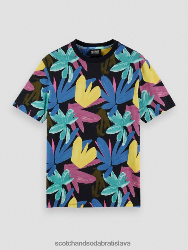 muži oblečenie combo a Scotch & Soda organické tričko s potlačou regular fit 4ZV00D364