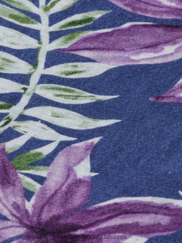 muži oblečenie combo a Scotch & Soda uvoľnené tričko s potlačou 4ZV00D374